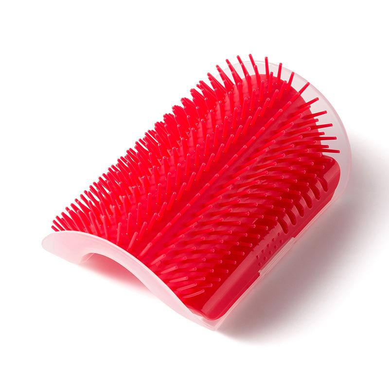 Настенная самовычесывающая и массажная щетка для домашних животных для кошек и собак