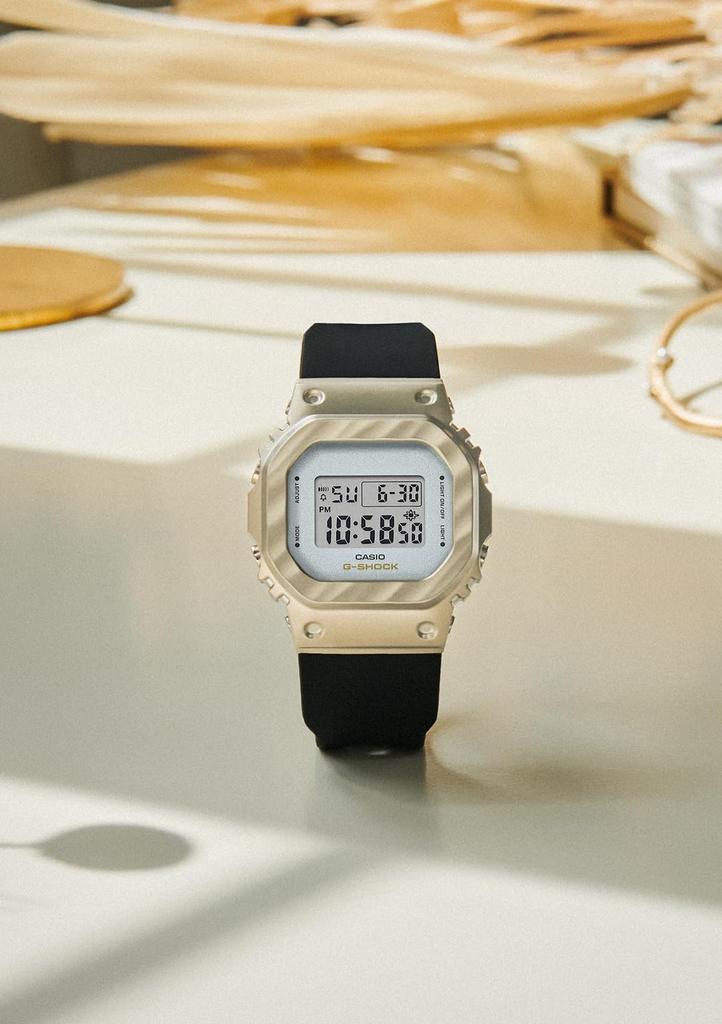 Женские часы Casio G-Shock GM-S5600BC-1JF, черные (Официальный японский продукт)