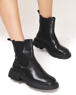 Ботинки женские Berkonty 9637 36 черные кожа