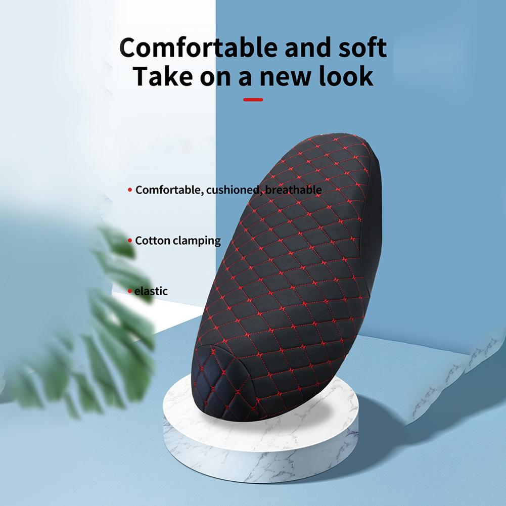 Чехол для сиденья мотоцикла, утолщенный, водонепроницаемый, противоскользящий, защита сиденья, 3D, искусственная кожа, защитный чехол для мотоцикла