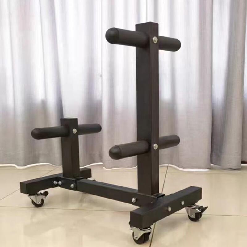 Barbell Plate and Bar Storage Rack