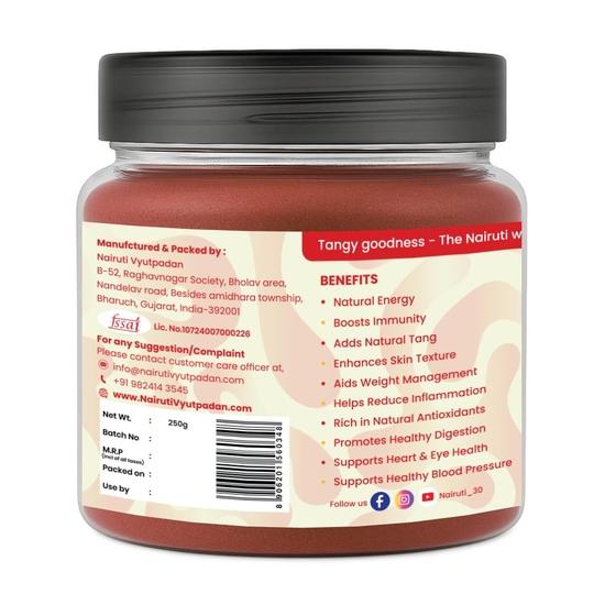 Nairuti Vyutpadan Tomato Powder 750g | 100% Pure Dehydrated Tomato Powderr | Rich Flavor for Cooking, Soup, Sauce, Gravy, Pasta & Snacks