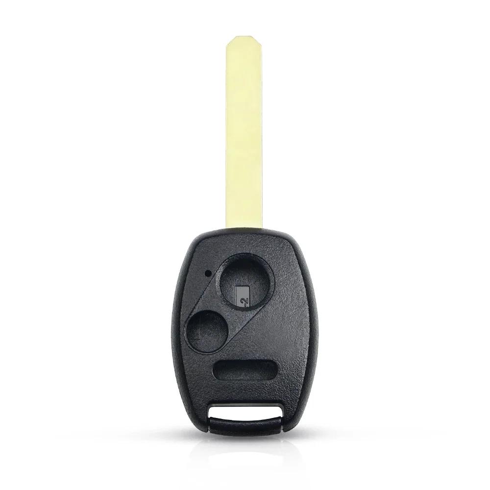 KEYYOU Remote Car Key Shell Case Cover For Honda  Accord CR-V Pilot Civic Insight Ridgeline 2003 2008 2009 Fob 2 3 4 Buttons