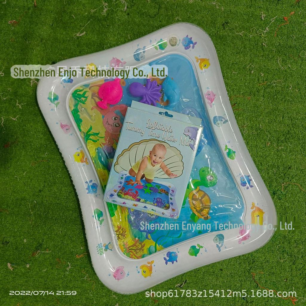 Thickened Baby Inflatable Water Cooling Pad for Summer - Ideal for Crawling and Playing!