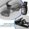 Car Sunglasses Holder Car Eyeglass Holder Glasses Storage Clip For Honda Mugen Power Civic Accords CRV Hrv Jazz Auto Accessories CN8