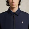 Polo Ralph Lauren FW22 Logo Print Polo Long Sleeve Jacket Men Jacket Navy-Blue MNPOOTW16020541-410