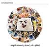 50PCS Husky Puppy Stickers Corgi Shiba Inu Stickers Toy Meme Dog Stickers  Hand Ledger