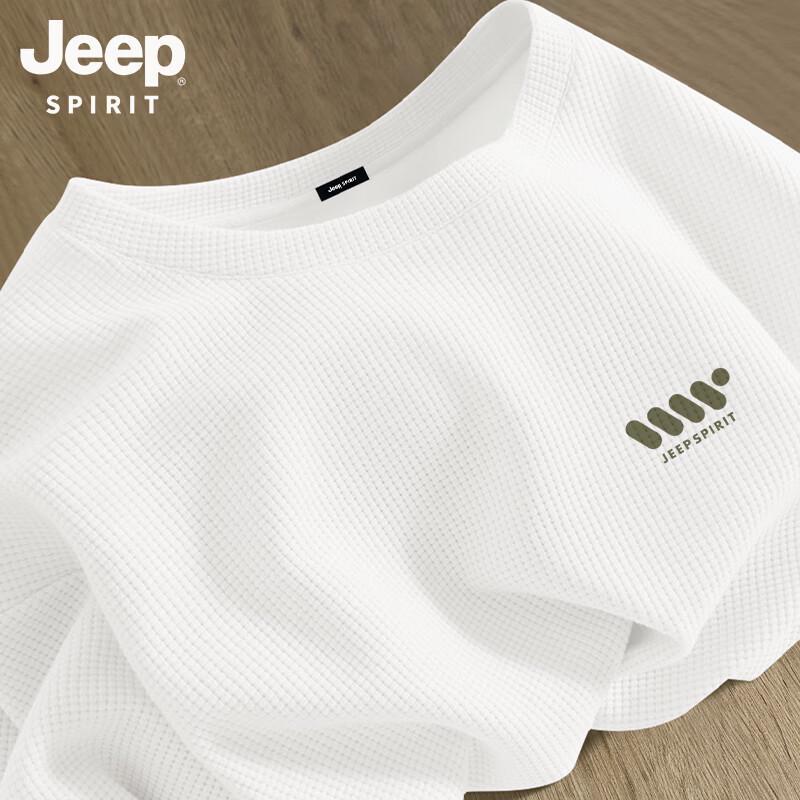 Мужская вафельная футболка с коротким рукавом JEEP SPIRIT