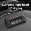 Автомобильный проекционный дисплей цифровой OBD Hud многофункциональный автомобильный прибор спидометр сигнализация превышения скорости двойной HD экран