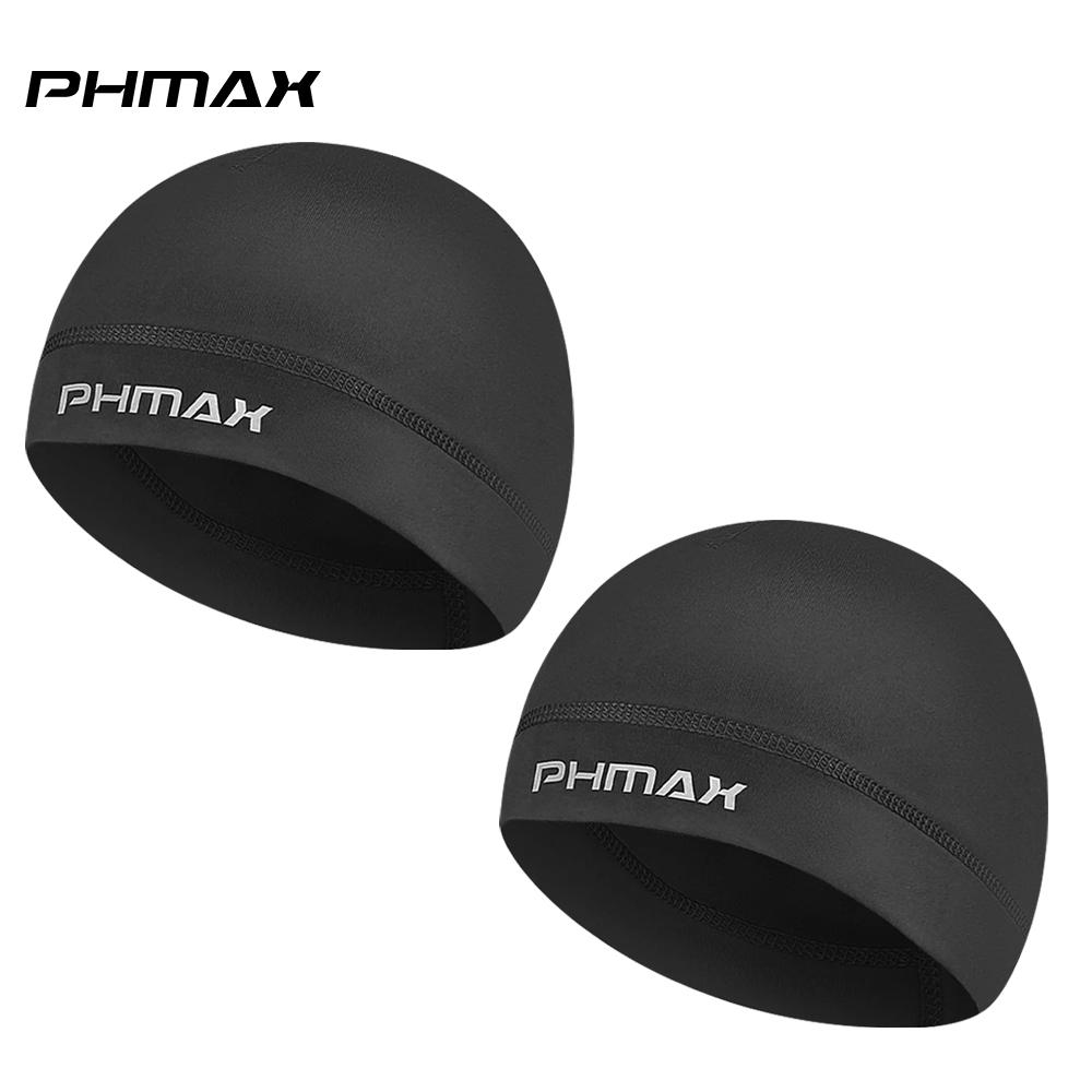 Phmax Высококачественная Темная Бандана Головной Убор Велоспорт Спорт Холодная Шапка Бег Впитывающая Дышащая Шляпа Велосипедная Кепка Тонкая Летняя