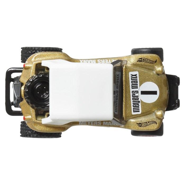 Hot Wheels Boulevard Meyers Manx Vehicle Toy Car, Gold, 1/64 Scale
