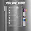 Transparent Magnetic Acrylic Weekly Planner Reusable Planning Note Board  School