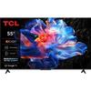 TCL 55P6K - 55" LED TV (139cm) - 4K UHD 3840x2160 - HDR10+ - Google TV - 3xHDMI 2.1 - WiFi