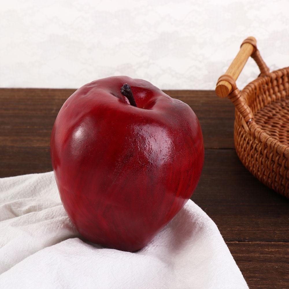 Красный Имитация Змеиный Фрукт Свет Реквизит Змеиный Фрукт Кухонные Украшения Искусственный Фрукт Дом