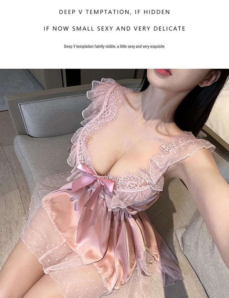 Быстросъемное сексуальное белье: Игривое платье-слинг для страстного времени перед сном