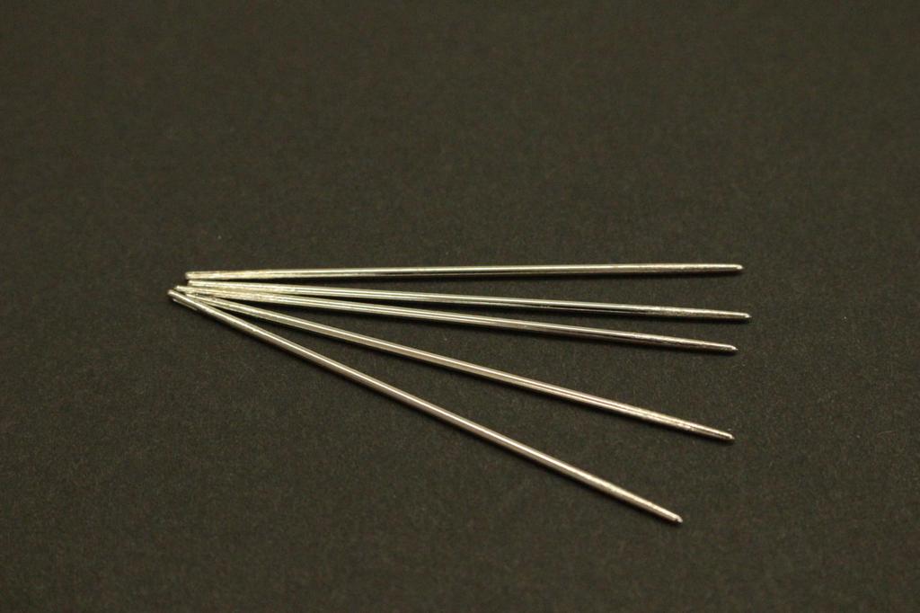 Craftsha Craft Leatherworking Hand Sewing Round Extra 8606 Co. Tools, Needles, Needles, Fine, 5-Pack,