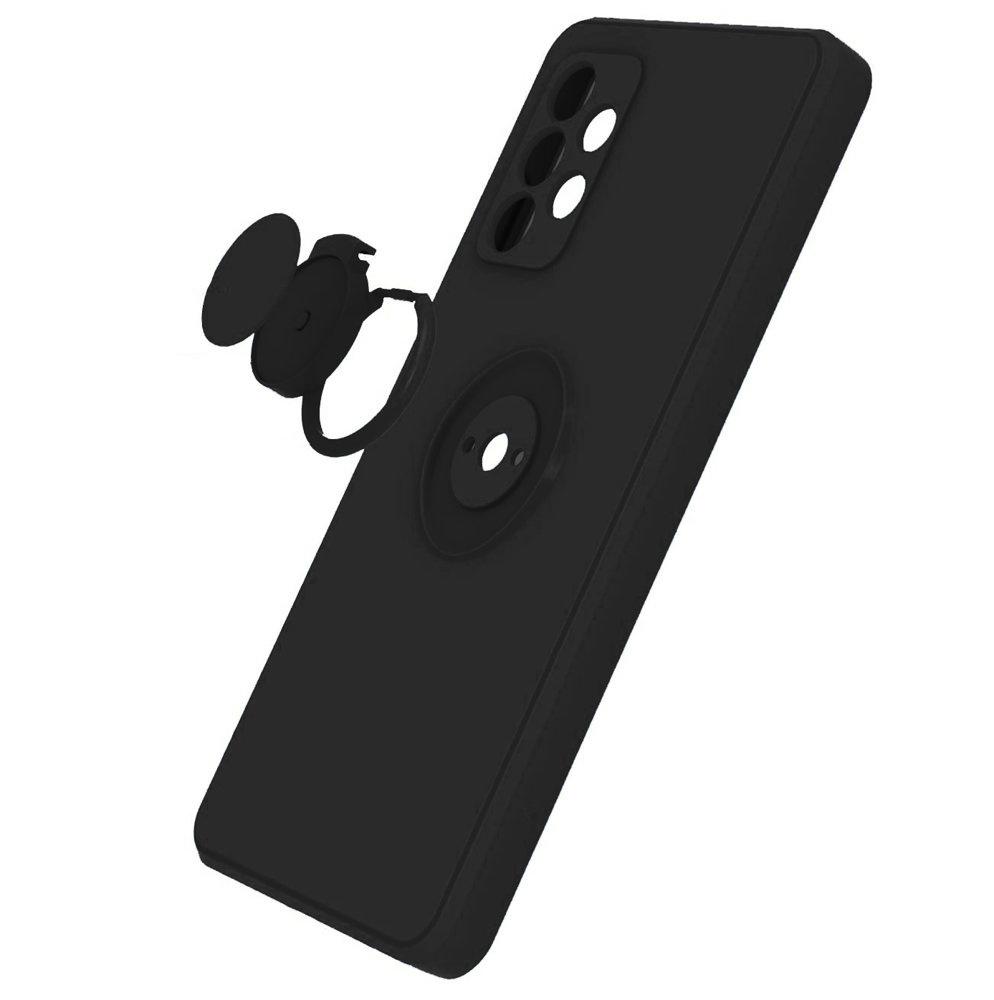 Smooth Ring case for Samsung Galaxy A13 4G, Black