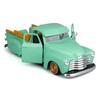 Maisto 1/25 Scale Chevrolet 3100 Pickup 1950 Green Custom Lowriders Series / Diecast Model Car, Finished Product 32545