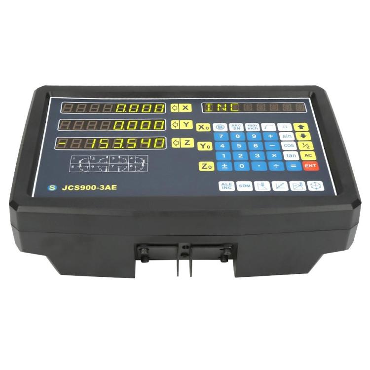 JCS900-3AE Трехосевой цифровой индикатор для фрезерного токарного станка, вилка США