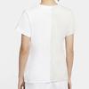 Nike T Shirts Women's White Crew Neck Moderate Straight Fit CU5808-072