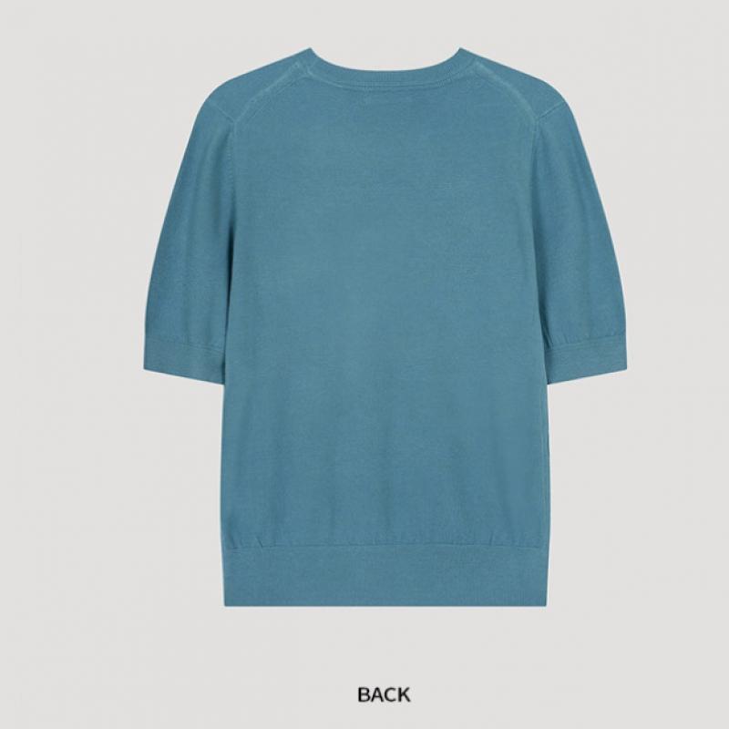 She S miss Круглый вырез, половина рукава, трикотаж SSkpoo32570 Bl