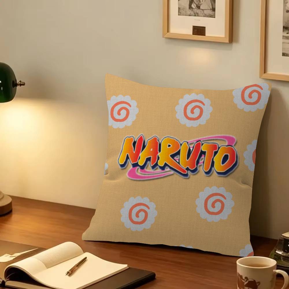 Uzumaki Naruto Decorative Room Aesthetics Pillow Case Home Decor Bedroom Sofa Bed Couch Pillow Cover x