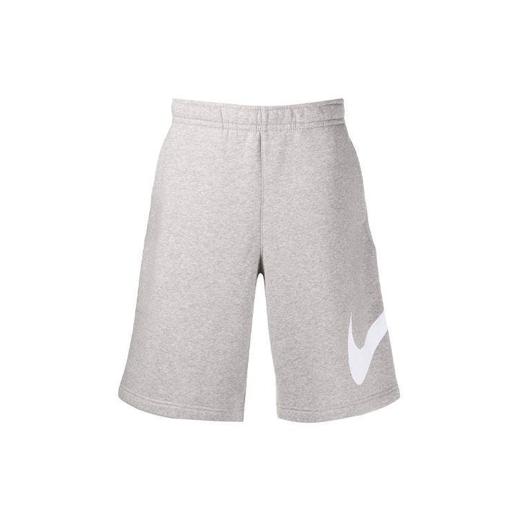 Nike Спортивные повседневные шорты с логотипом и шнурком, мужские брюки серого цвета BV2721-063