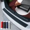 90/104cm Car Rear Bumper Sticker Carbon Fiber Protective Pad Anti-Scratch Cover Car Edge Board Scuffproof Decal Strip