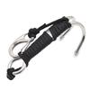 1Pc Double Head Stainless Steel Dive Reef Hook with Spiral Coil Spring Cord Safety Diving Accessory 8 Colors