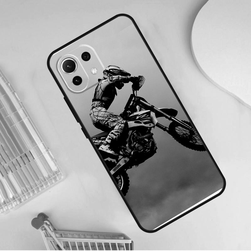 Moto Cross motorcycle sports Cover For Xiaomi 14T Pro 11T 12T 13T 13 14 Ultra POCO X7 Pro X3 X5 F3 F5 F6 M6 X6 Pro Case