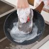 Губка для мытья посуды Кухонная антипригарная щетка для масла Кастрюля Бытовая кухонная тряпка Двусторонняя чистящая хлопковая губка