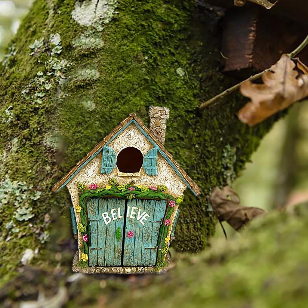 (Софиелес)Двери фей для деревьев, уличные миниатюрные двери фей для украшения деревьев, аксессуары для сада фей