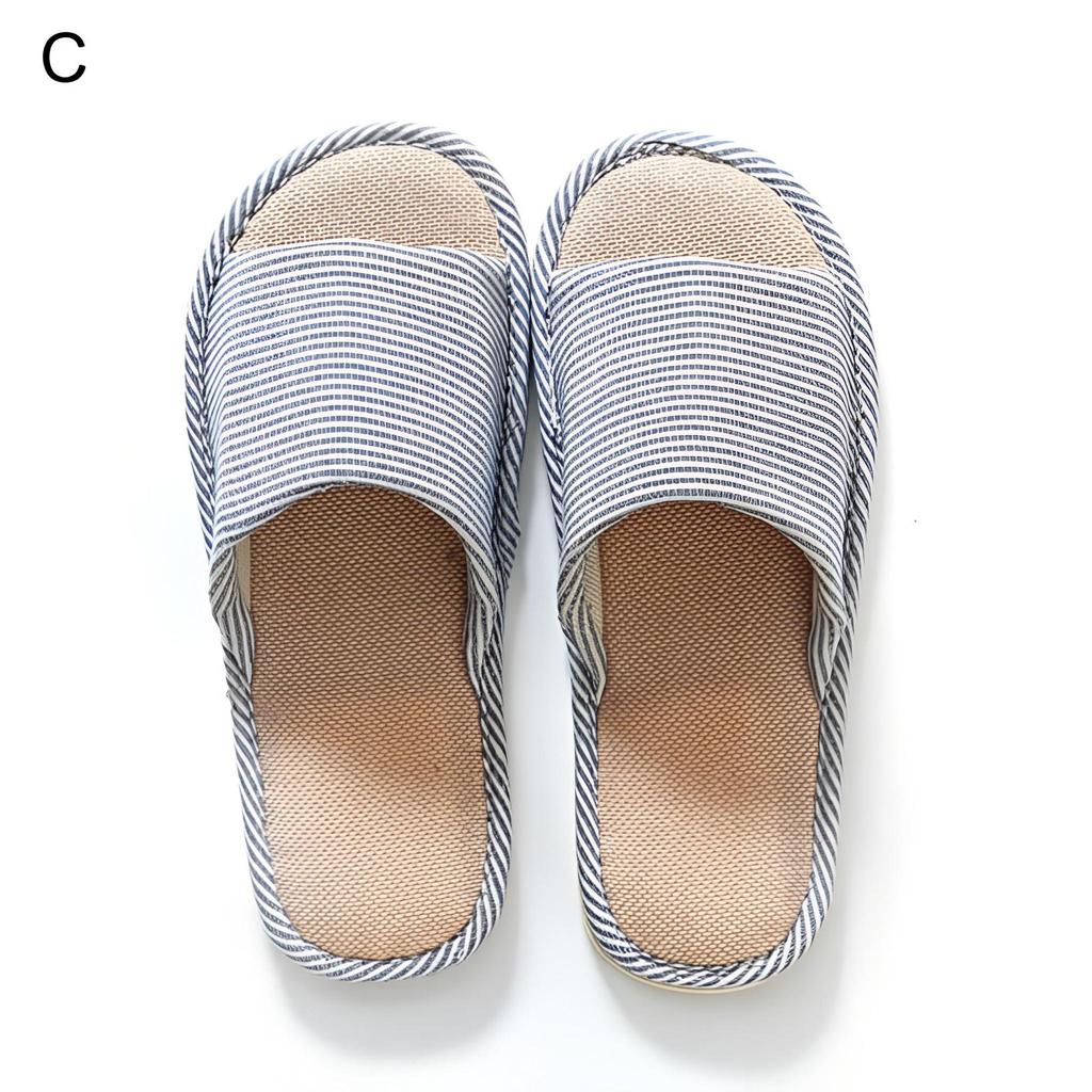 Four Season Indoor Slippers Floral Print Simple Durable Sole Women Slippers