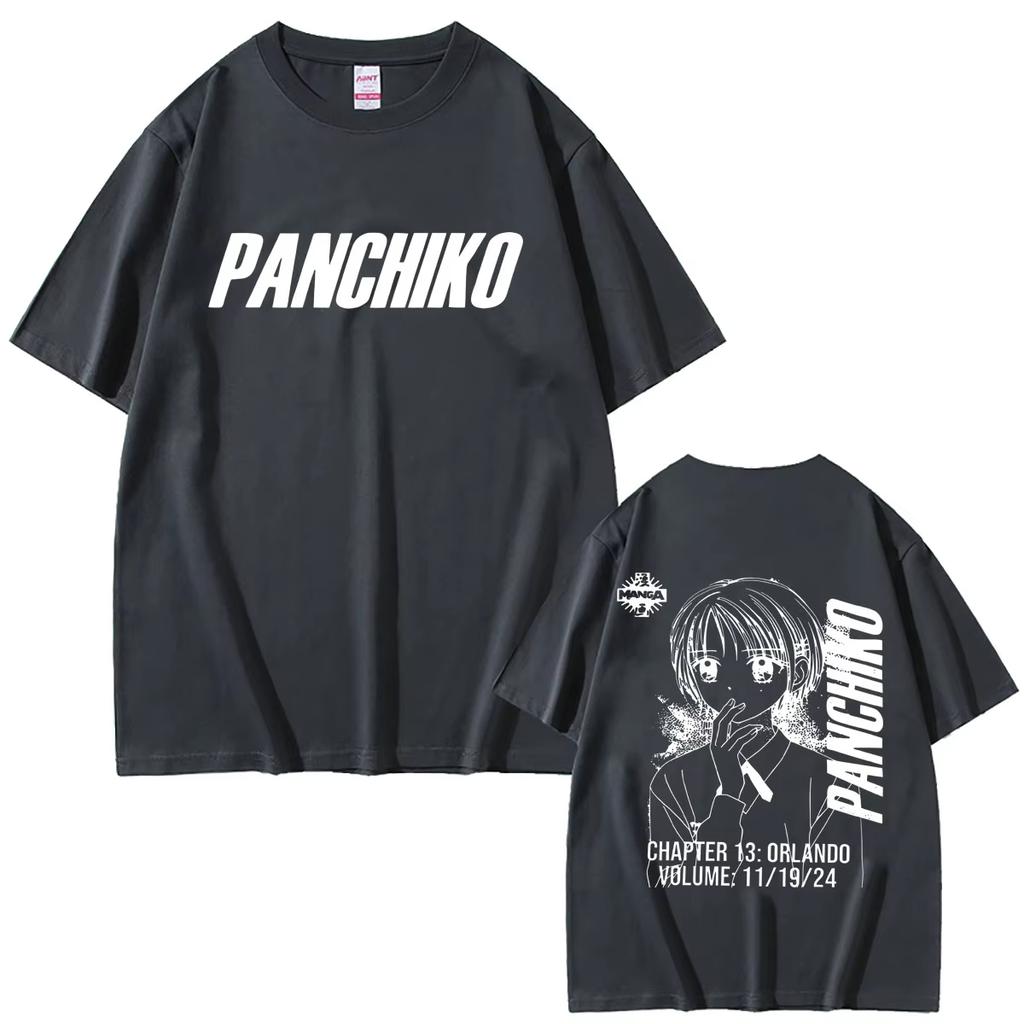 Rock Band Panchiko DEATMETAL Графическая футболка Мужская Женская Винтажная Готическая Панк Футболки Мужская Повседневная Оверсайз Футболки Уличная одежда
