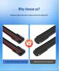 Silent Frameless Wiper Blade for Foton Aoling CTX Light Trucks, Six-Layer Rubber Strip