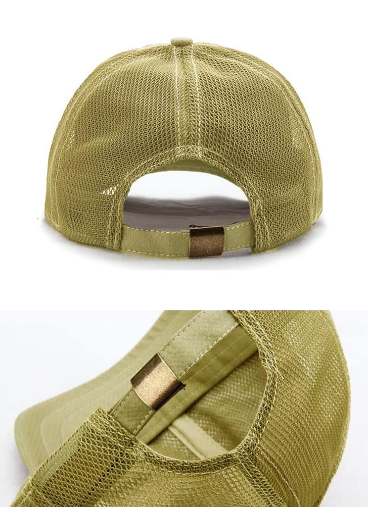 Laquest Short Brim Mesh Cap for Trail Running, Men's and Women's, Spring, Summer, and Fall (Gray)