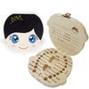 Wooden Baby Tooth Case for Perfect for Storing and Preserving Lost Baby or Keepsake [MKMC] Children, Teeth, Gift, (Princess)