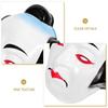 Toyvian Japanese-style mask samurai Okame Kabuki Japanese entertainer costume traditional cosplay festival Halloween school cultural party