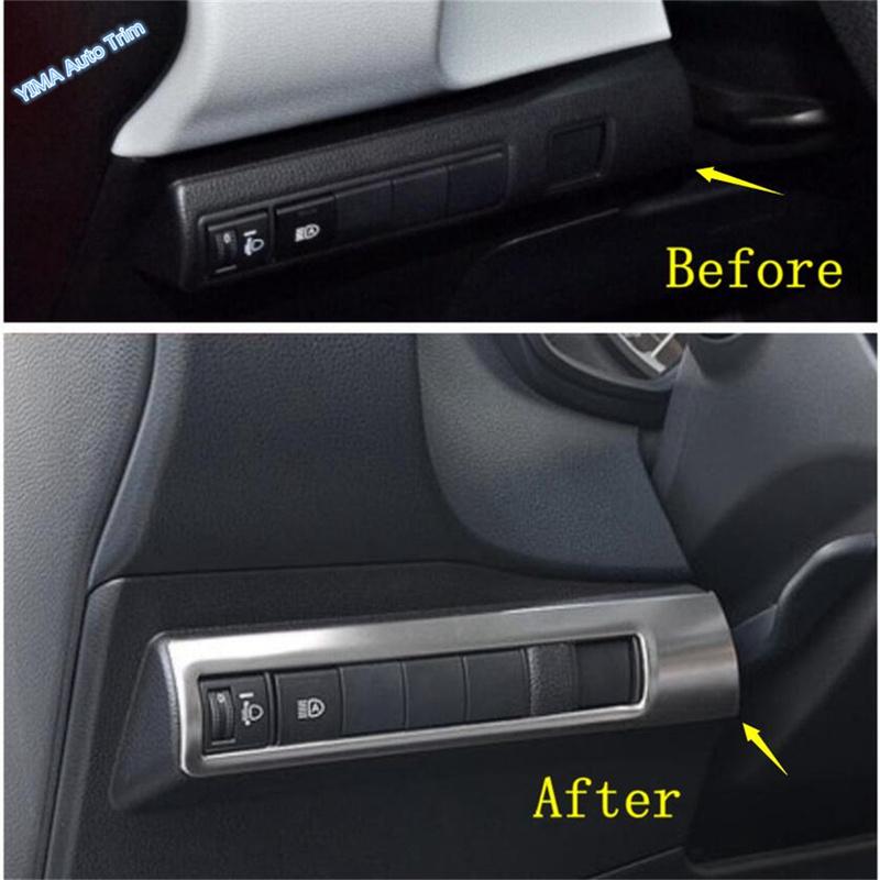 LHD ! Headlight Knob Cover Head Light Adjustment Knob Sticker Cover Trim For Toyota Corolla 2024 2025
