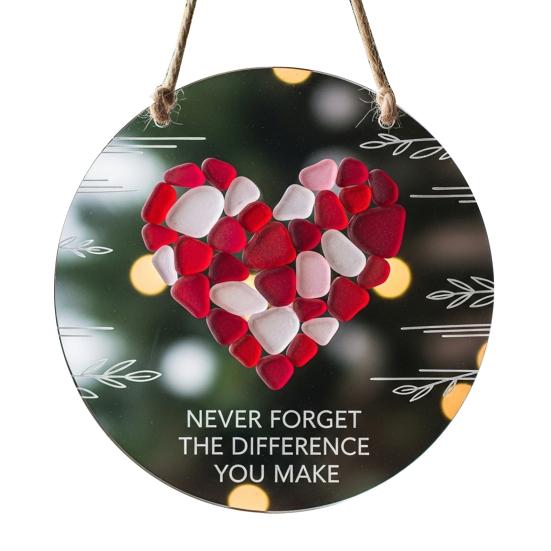 Baby's First Christmas Sea Glass Ornament Baby's Footprint Keepsake for Newborn Girl Boy Gift Coastal Christmas Tree Ornament for Home Decor