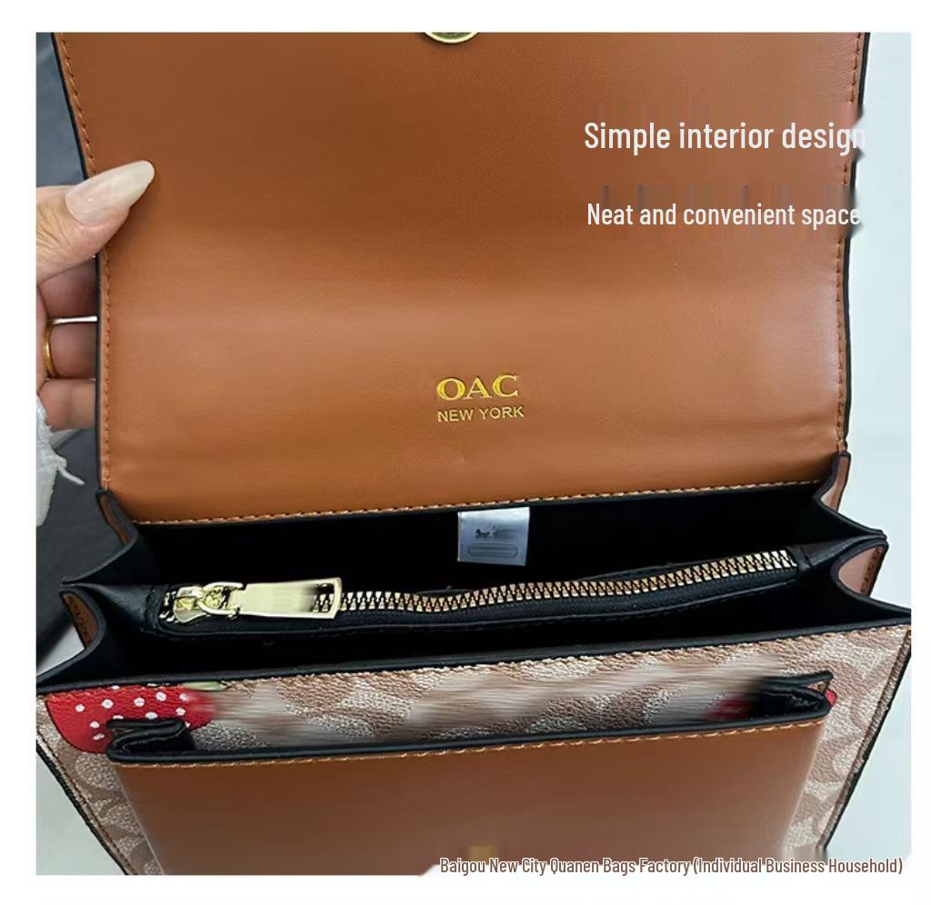 Европейская и американская универсальная модная цепочка, сумка через плечо, кроссбоди - женский нишевый повседневный популярный дизайн