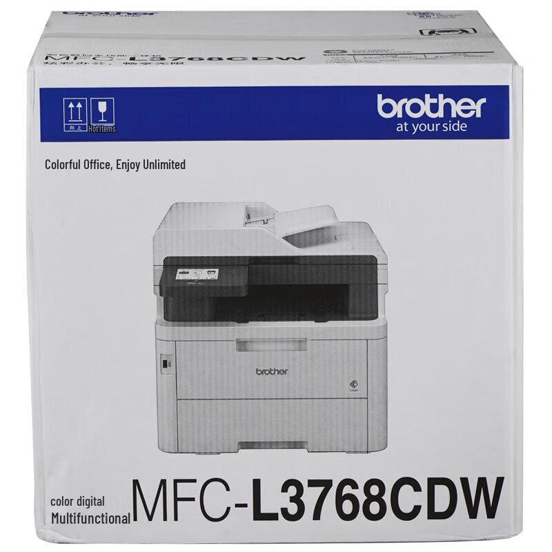 Brother MFC-L3768CDW Color Laser All-in-One Printer CN plug (adapter included)