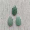 Beautiful Natural Amazon Stone long water drop cut faceted pendants for jewelry accessories making free shipping Wholesale 12pcs