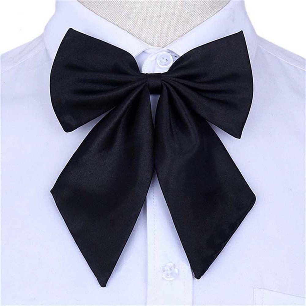 Корейский стиль стюардесса авиакомпании галстук в горошек JK униформа галстуки-бабочки галстуки с бантом дамы/девочки