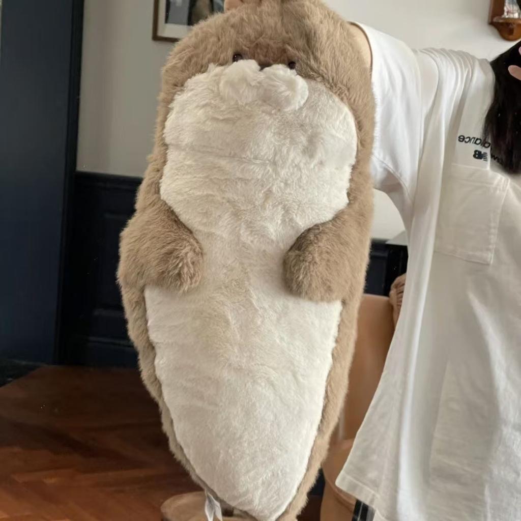 60Cm Cute Seal Plush Toys Soft Pillow Lifelike Simulation Stuffed Sea Otter Soft Doll Animal Toy Cartoon Otter Kid Birthday Gift