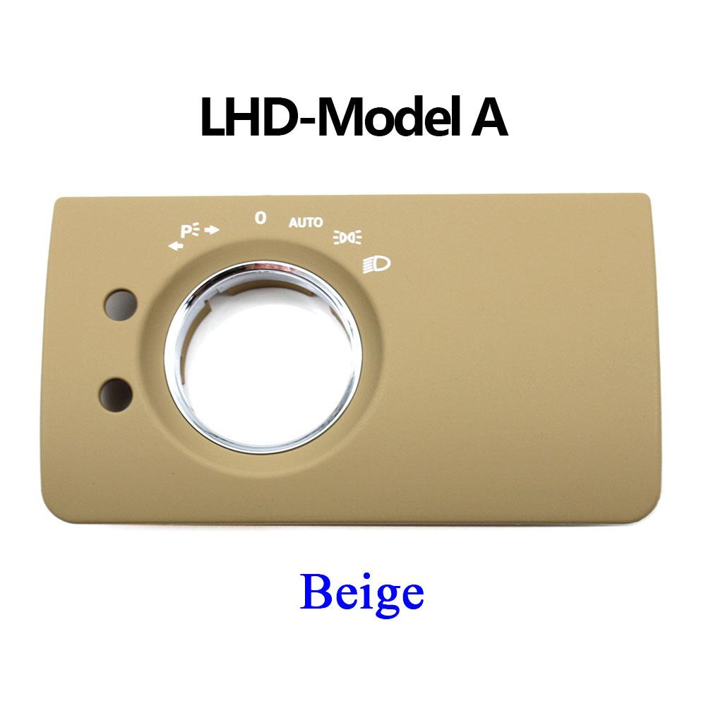 W164 Приборная панель, крышка передней фары, кнопка включения фар, замена накладки панели для Benz ML GL 300 350 450 500