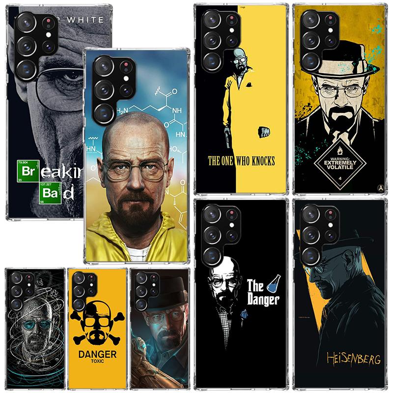 Breaking Bad WalterWhite Phone Case For Samsung Galaxy S26 S25 Edge S24 FE S23 S22 Ultra S21 Plus S20 + Art Fundas Back Cover Ga