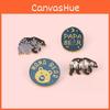 Eyecatching Animal Papabear Brooch With Forest Bear Design Highquality Metal Lapel Pin