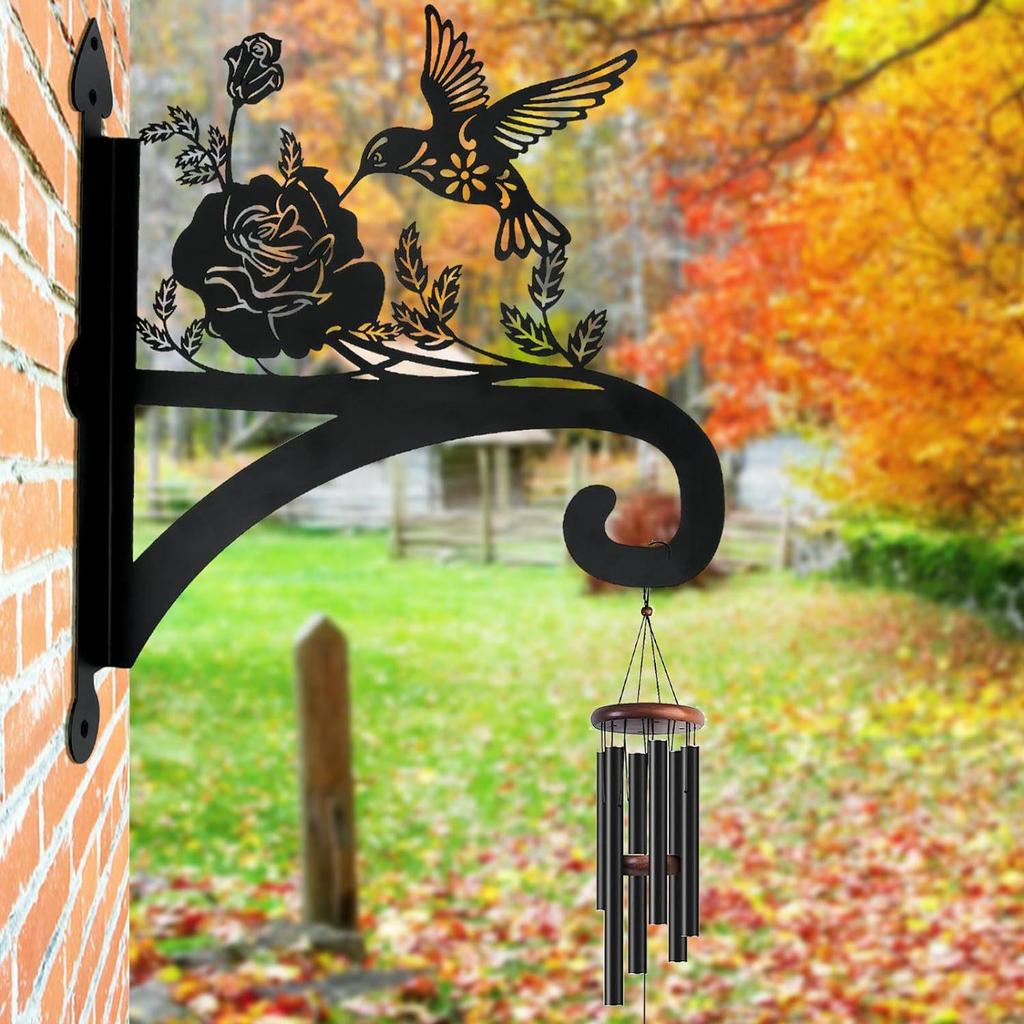 Прочные Железные Крючки для Подвесных Растений и Одежды с Декоративным Силуэтом Гнома для Использования Внутри и Снаружи