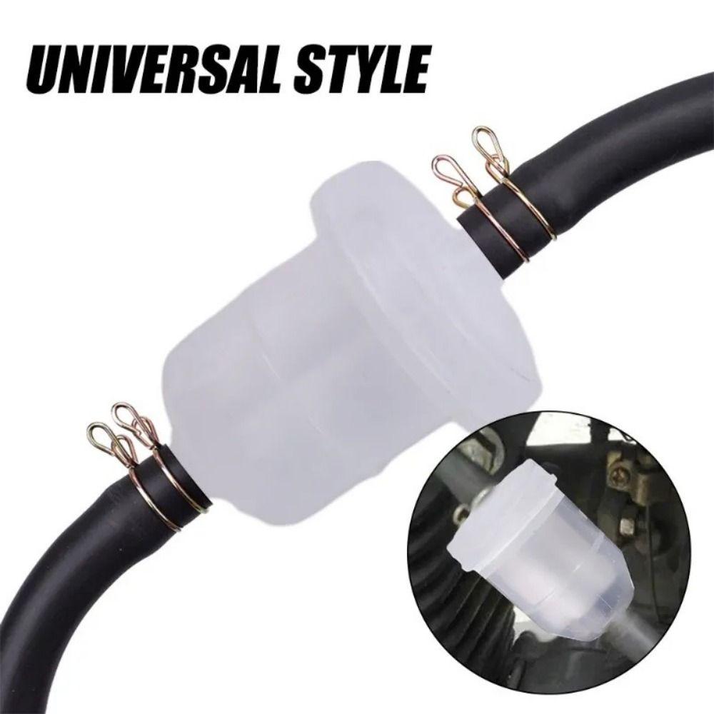 1/2/5/10Pcs Oil Cup Polymer Motorcycle Fuel Filters 110/125/150/175/200 Engine Petrol Filter